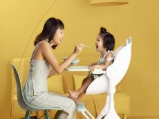Дитячий стільчик для годування Oribel Cocoon Z Ice Grey
